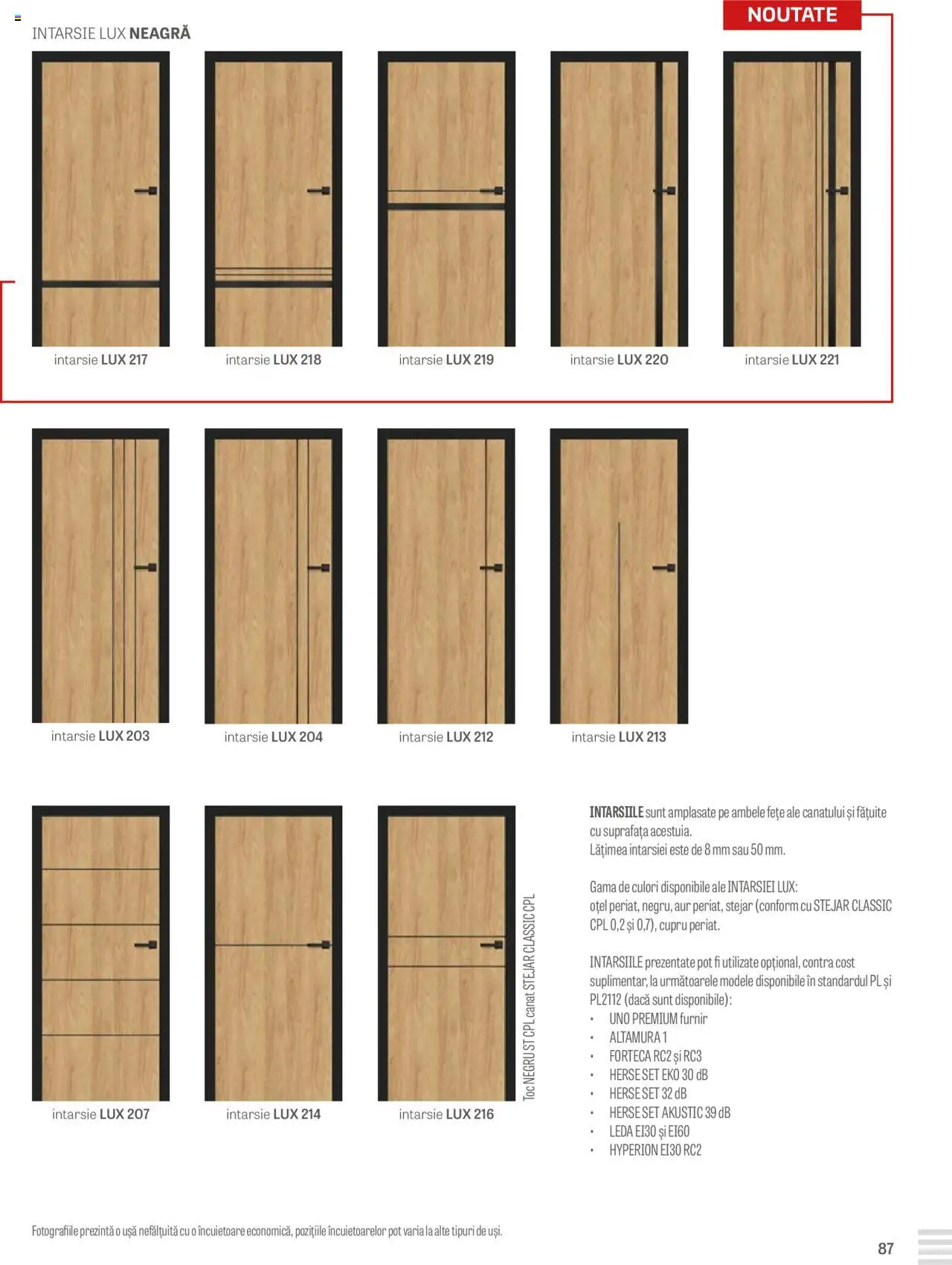 Proges catalog - Erkado – valabil de la 23.08.2024 | Pagină: 87 | Produse: Ușă
