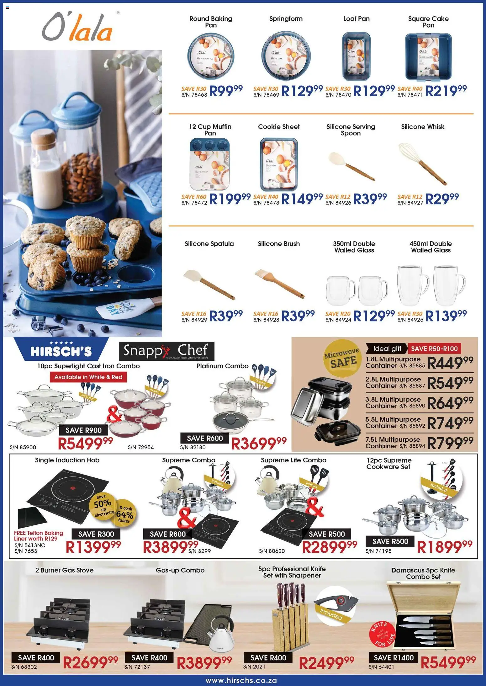 New Hirsch's catalogue – valid from 01.12.2025 | Page: 26 | Products: Stove, Cookware, Brush, Silicone