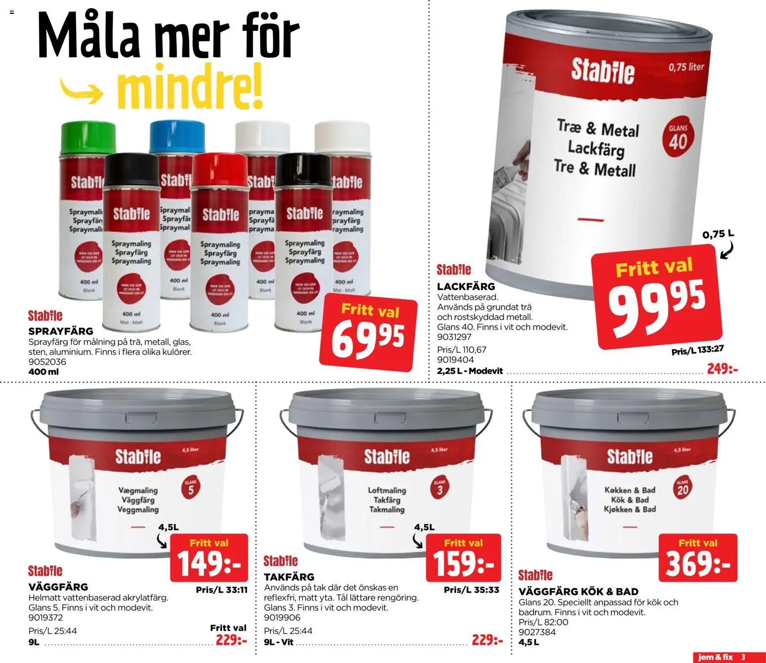Jem & Fix reklamblad aktuell från 08.02.2026 | Sida: 3