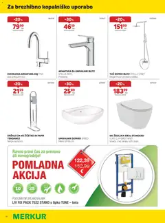 Merkur katalog akcije – veljaven od 01.04.2026 | Stran: 26 | Izdelki: WC školjka, Umivalnik