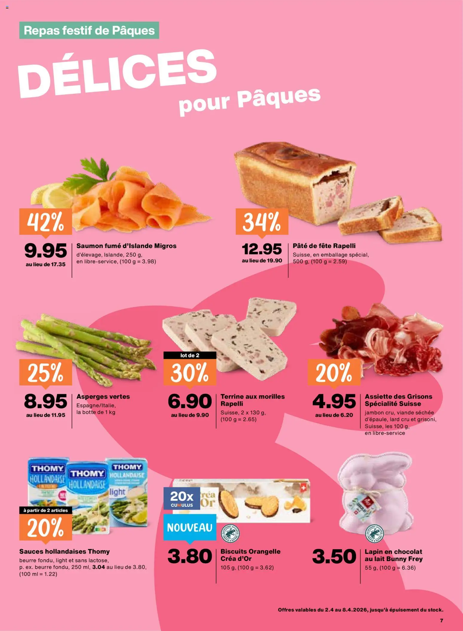 Migros aktionen FR – gültig ab 02.04.2026 | Seite: 7