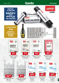 Náhled letáku Astur & Qanto leták - Velkoobchod 03/2026 od 01.03.2026 | Strana: 163 | Produkty: Prosecco, Svačinové sáčky, Taška, Pytle na odpad