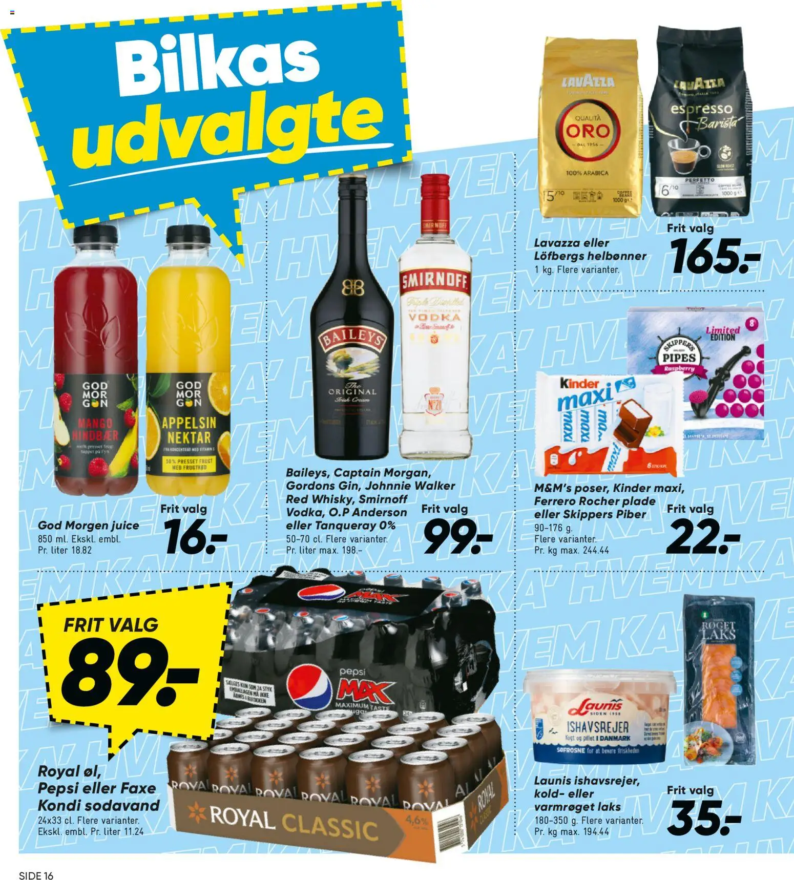 Bilka tilbudsavis – gyldig fra 27.02.2026 | Side: 18 | Produkter: Mango, Juice, Vodka, Hindbær
