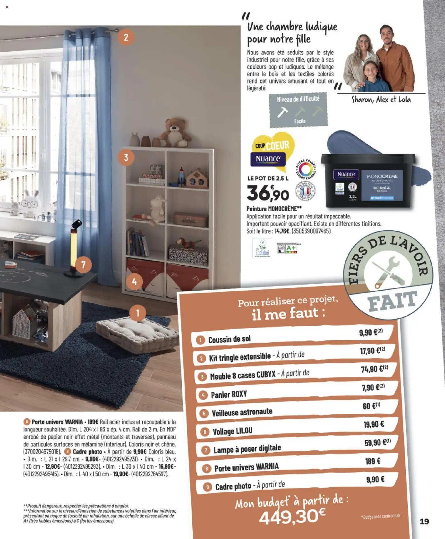 {H1} | Page: 19 | Produits: Meuble, Porte, Panier, Cadre