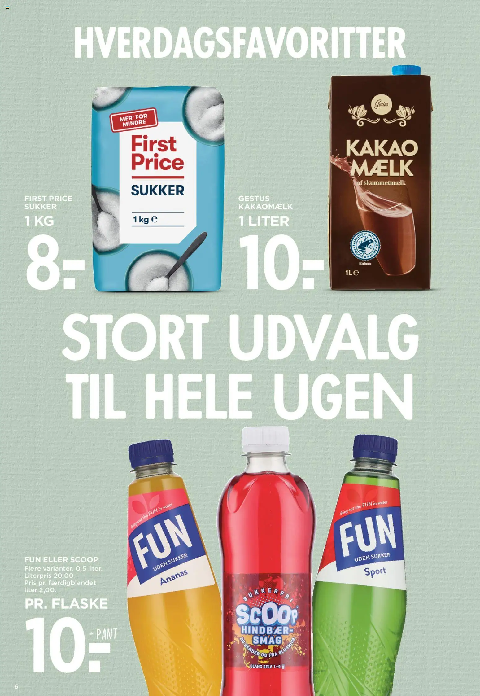 Meny tilbudsavis – gyldig fra 24.10.2025 | Side: 6 | Produkter: Mælk, Kakaomælk, Kakao, Hindbær
