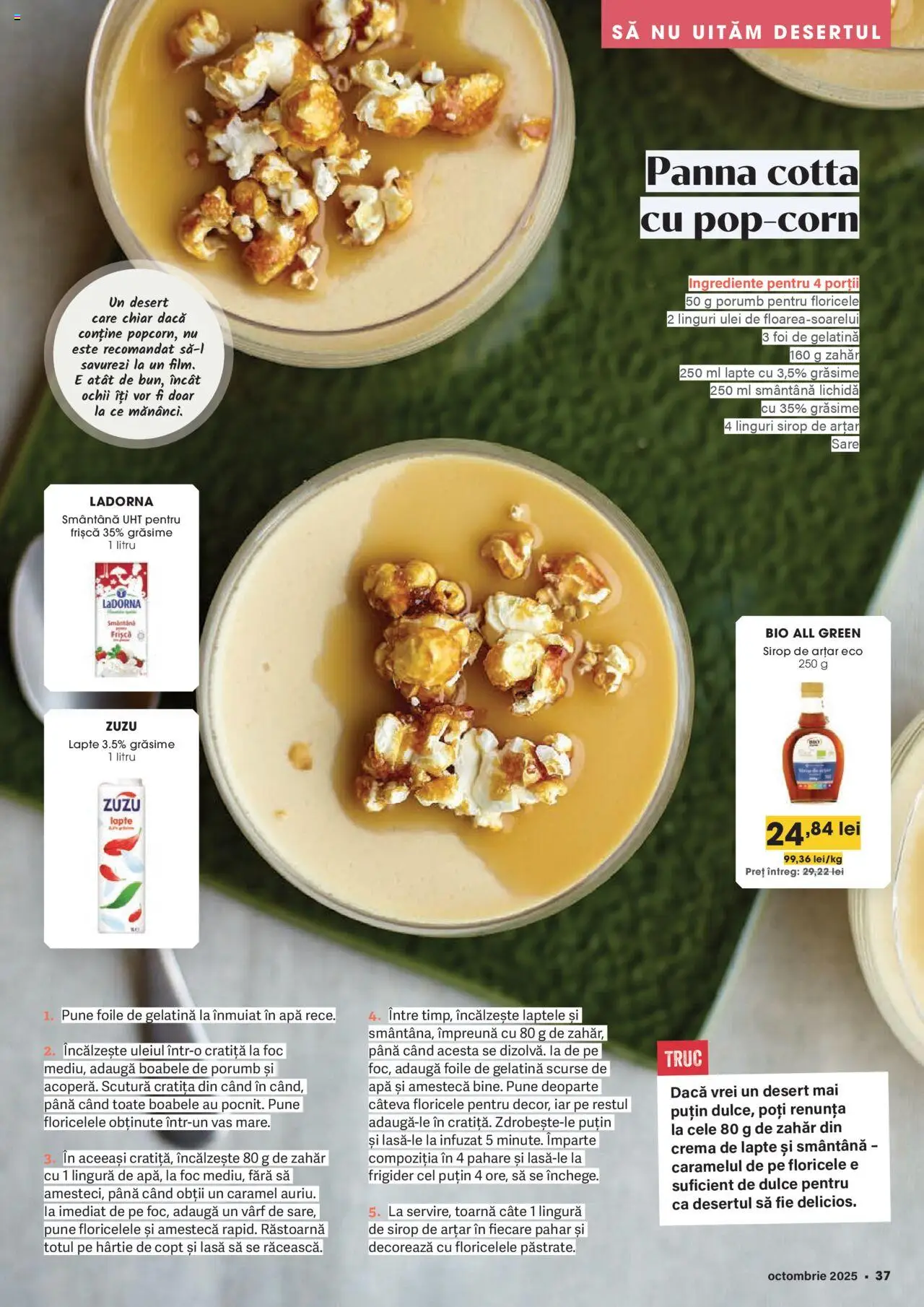 Noul catalog Mega Image – valabil de la 02.10.2025 | Pagină: 37 | Produse: Linguri, Smântână, Porumb, Sare