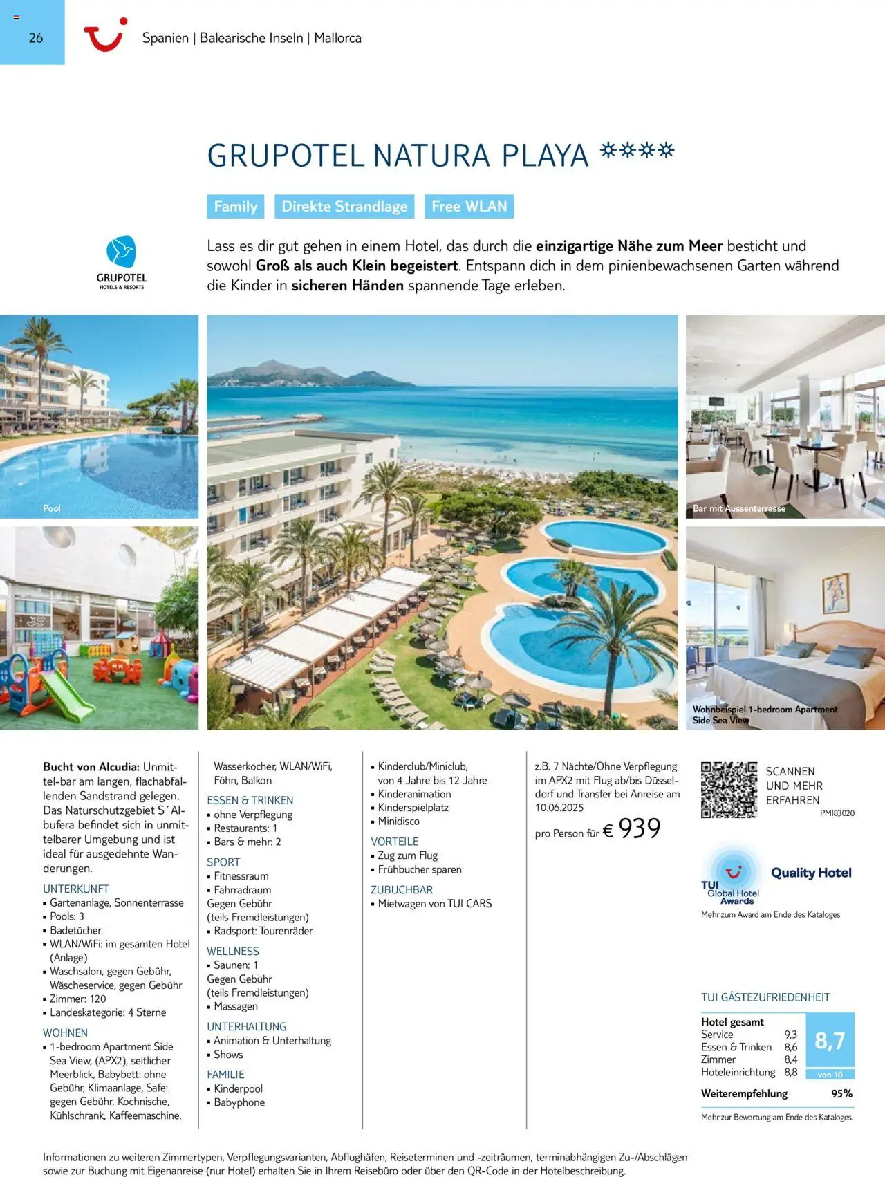 Aida - Südeuropa & Nordafrika 2025/26 – gültig ab 01.01.2025 | Seite: 26 | Produkte: Babybett