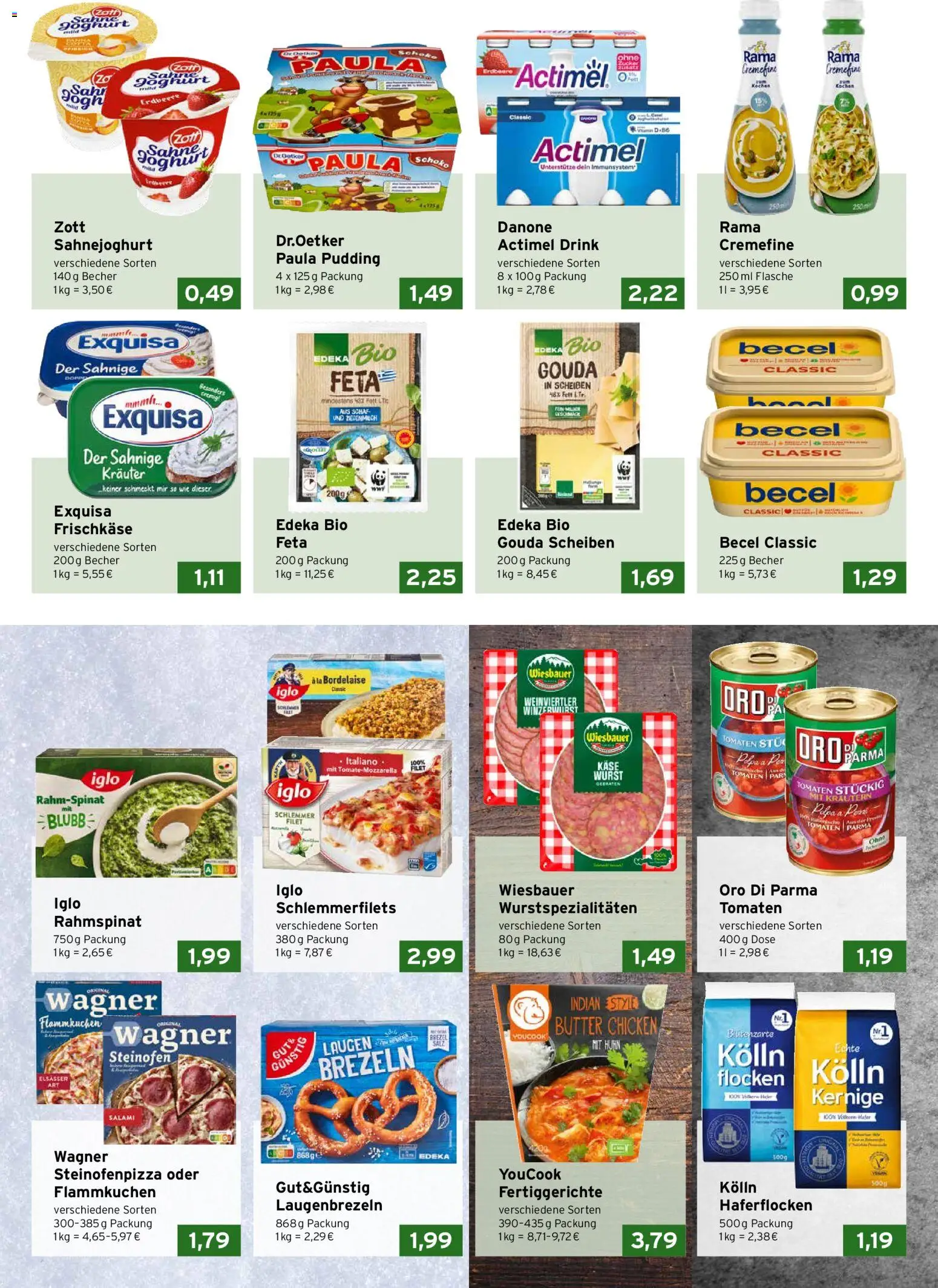 CAP Markt Prospekt – gültig ab 19.01.2026 | Seite: 2 | Produkte: Feta, Butter, Wurst, Salami