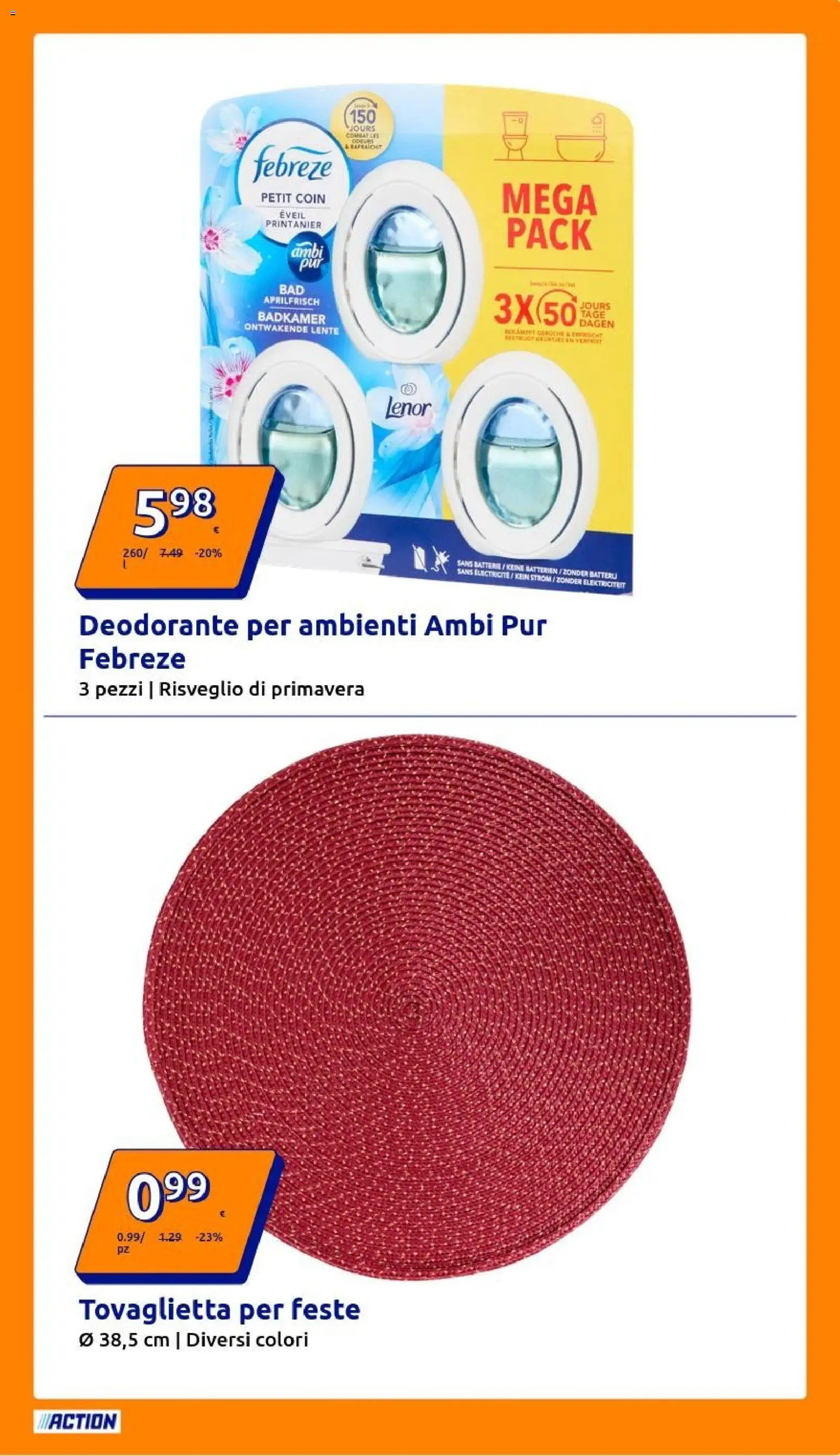 Volantino Action del 10.12.2025 | Pagina: 5 | Prodotti: Deodorante
