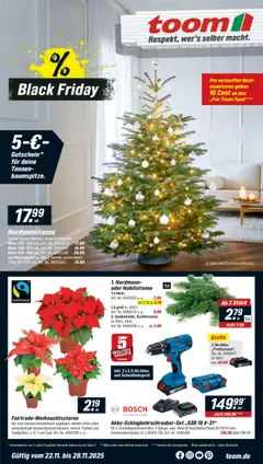 Toom Baumarkt - Black Friday ab 22.11.2025 gültig