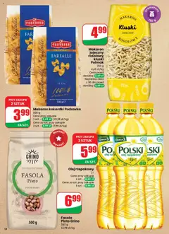 Dino Gazetka od 25.06.2025 | Strona: 18 | Produkty: Olej rzepakowy, Makaron kokardki, Olej, Makaron