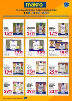 Pogląd oferty "Makro Gazetka - Street Food" - ważna od 01.08.2025
