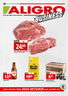 Aligro Aktionen Businesskunden - Chavannes, Matran, Genf, Sitten ab 15.09.2025 gültig