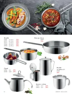 Náhled letáku Orion katalog - Podzim/zima od 23.09.2025 | Strana: 54 | Produkty: Mléko, Pánev, Konvice, Rendlík