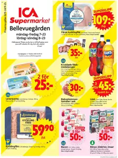 ICA Supermarket - Malmö - Förhandsvisning av reklamblad från butik ICA Supermarket aktuell från 08.09.2025