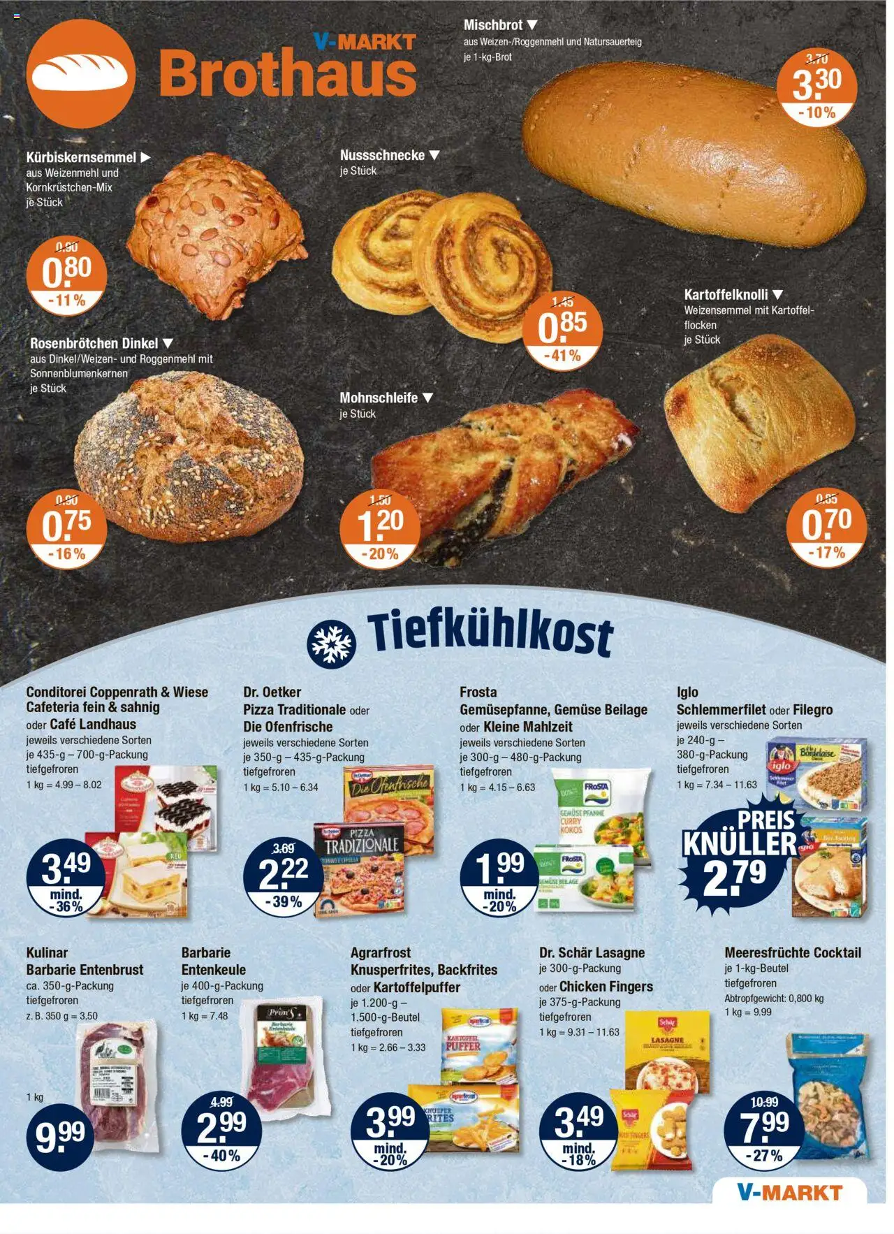 V-Markt - Schwaben / Oberbayern – gültig ab 09.10.2025 | Seite: 5 | Produkte: Iglo, Weizenmehl, Meeresfrüchte, Pizza