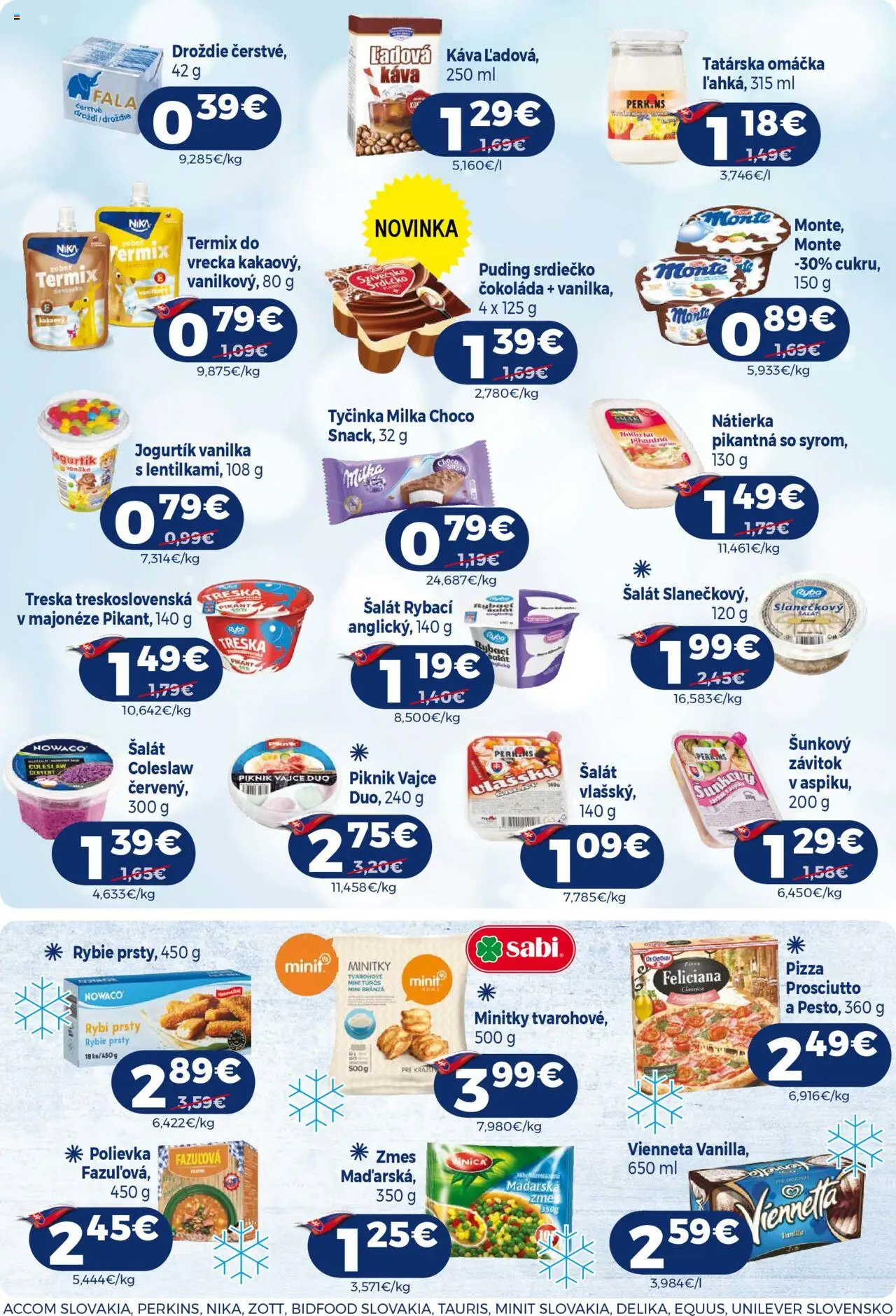 Milk Agro leták │ platný od 27.08.2025 | Strana: 5 | Produkty: Pizza, Puding, Milka, Tatárska omáčka
