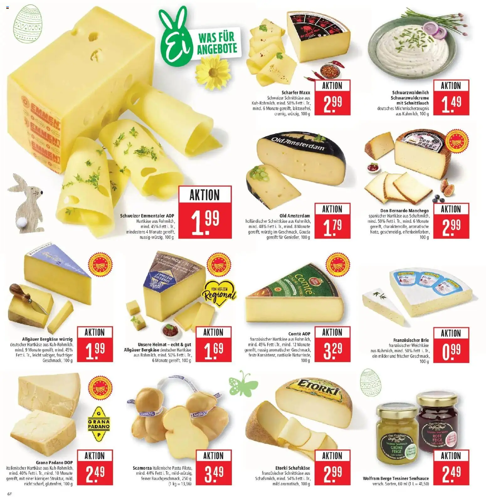 Marktkauf Prospekt Weil Am Rhein	 – gültig ab 30.03.2026 | Seite: 6 | Produkte: Gouda, Pasta, Schafskase