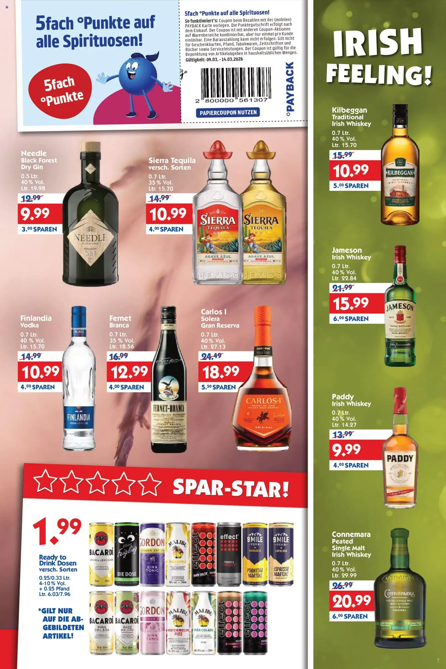 HOL’AB! Prospekt 	 – gültig ab 09.03.2026 | Seite: 7 | Produkte: Osborne, Energy, Jameson, Vodka