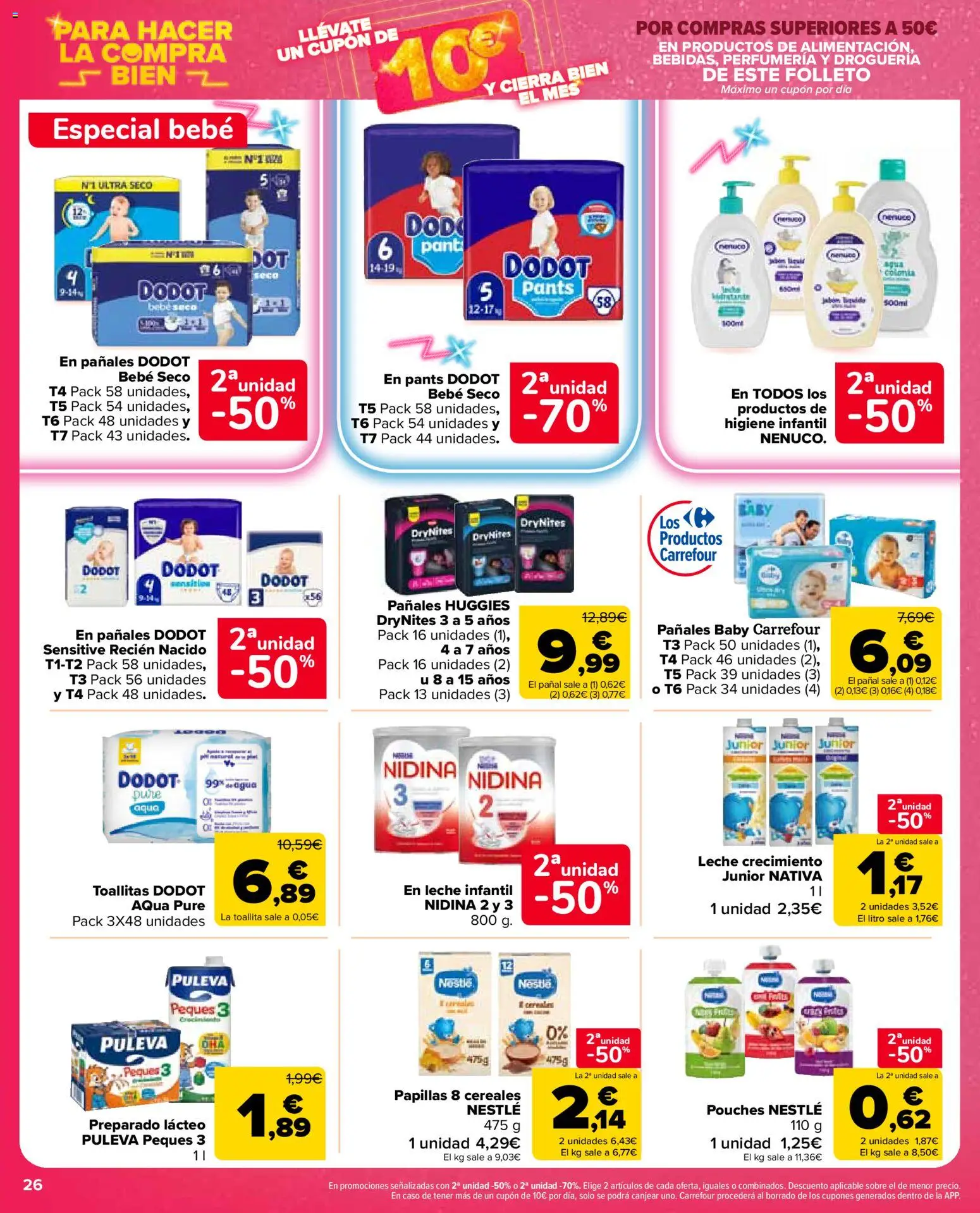 Carrefour Market folleto │ válido desde el 12.03.2026 | Página: 26 | Productos: Colonia, Leche, Cereales