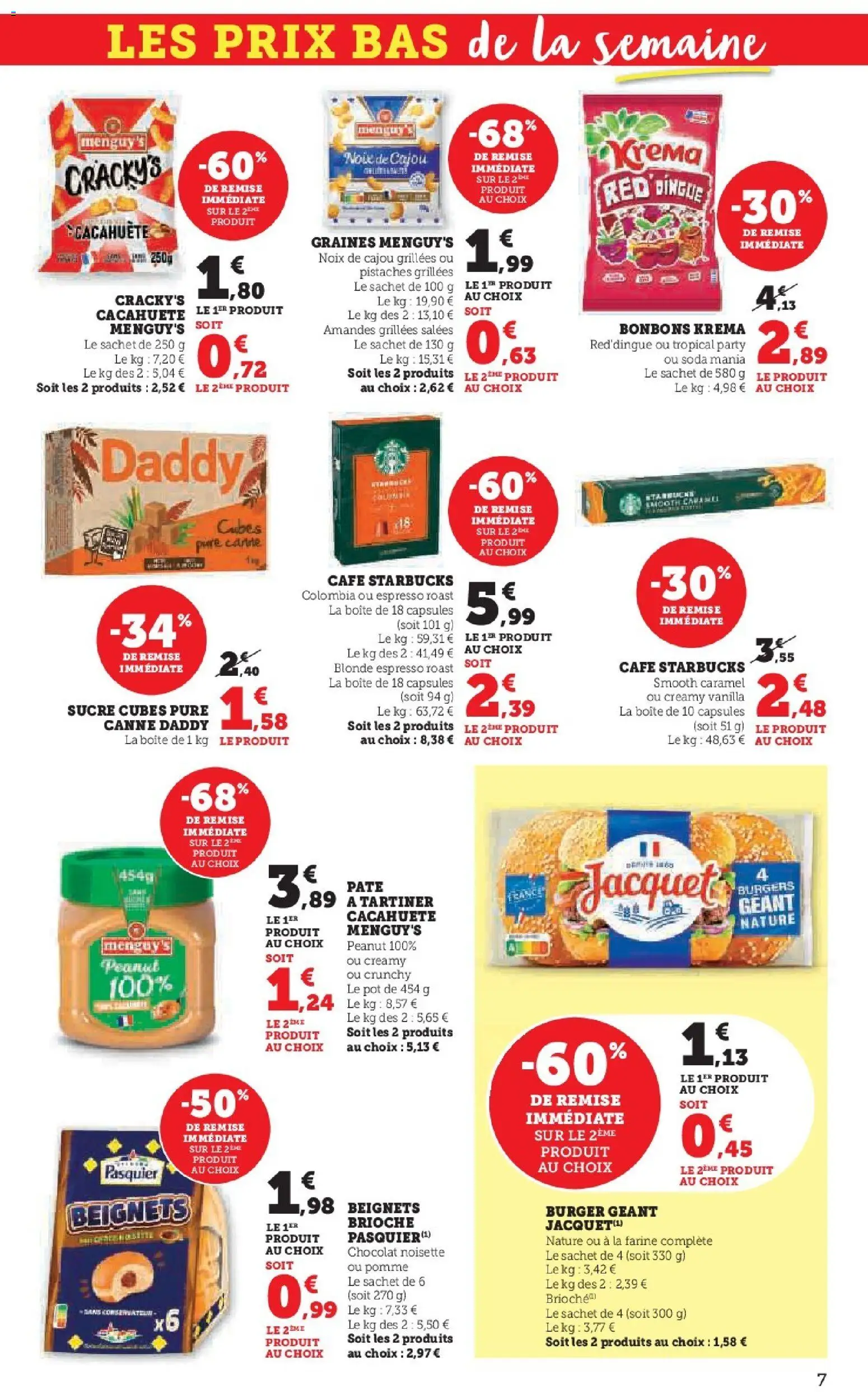 {H1} | Page: 7 | Produits: Noisette, Farine, Pâte à tartiner, Noix