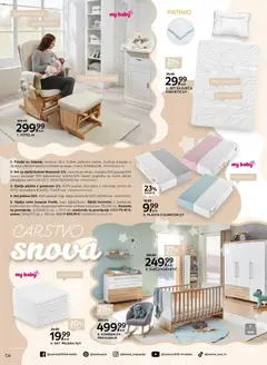 Lesnina - Lesnina XXXL: Slatki počeci baby specijal katalog do 31.03.2026 - Pregled kataloga iz trgovine Lesnina, vrijedi od 01.03.2026 | Stranica: 4 | Proizvodi: Krevet, Komoda, Dječji krevet, Plahta