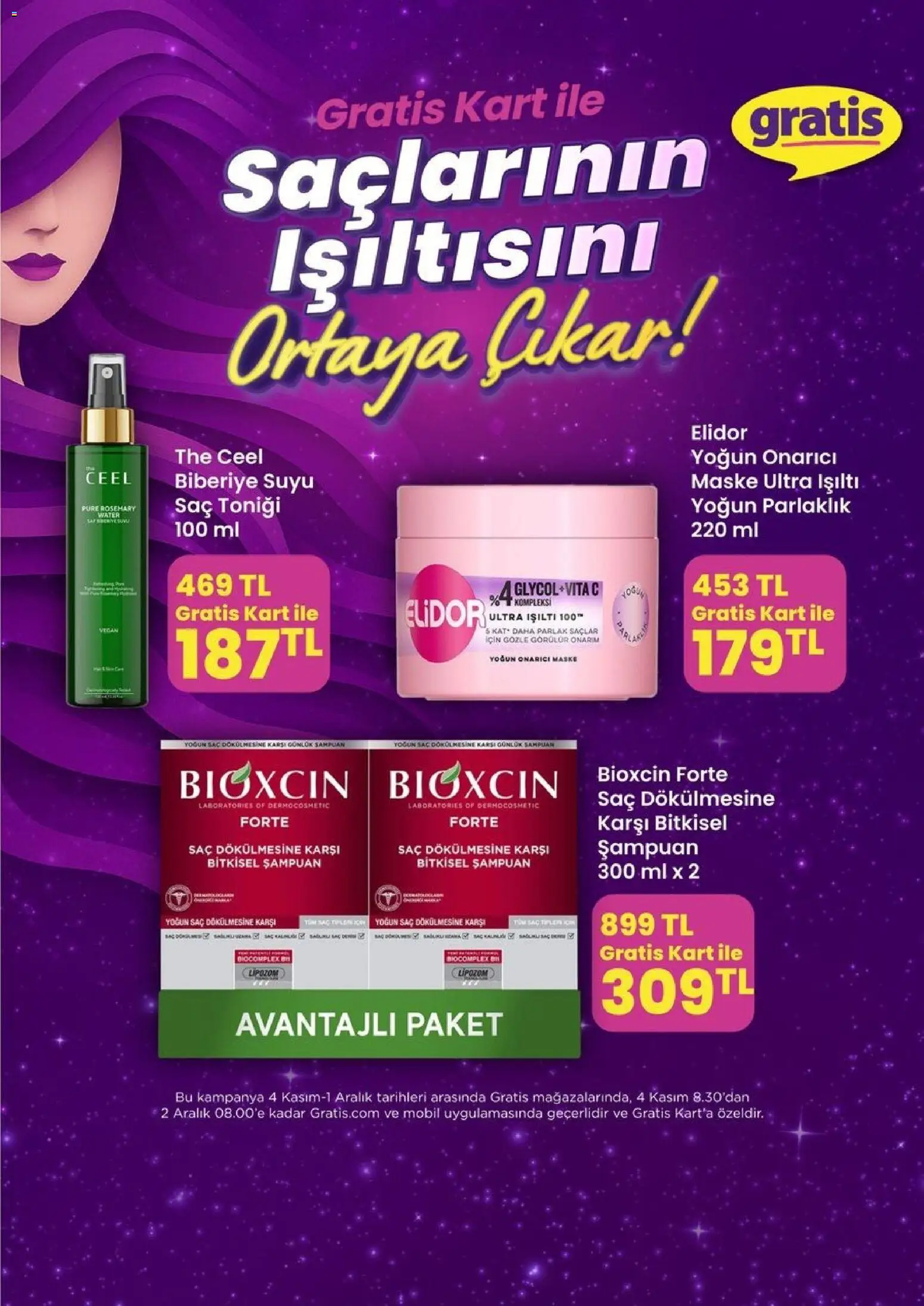Gratis Black Friday - 01.11.2025 tarihinden itibaren geçerlidir | Sayfa: 13 | Ürünler: Şampuan, Maske, Cin