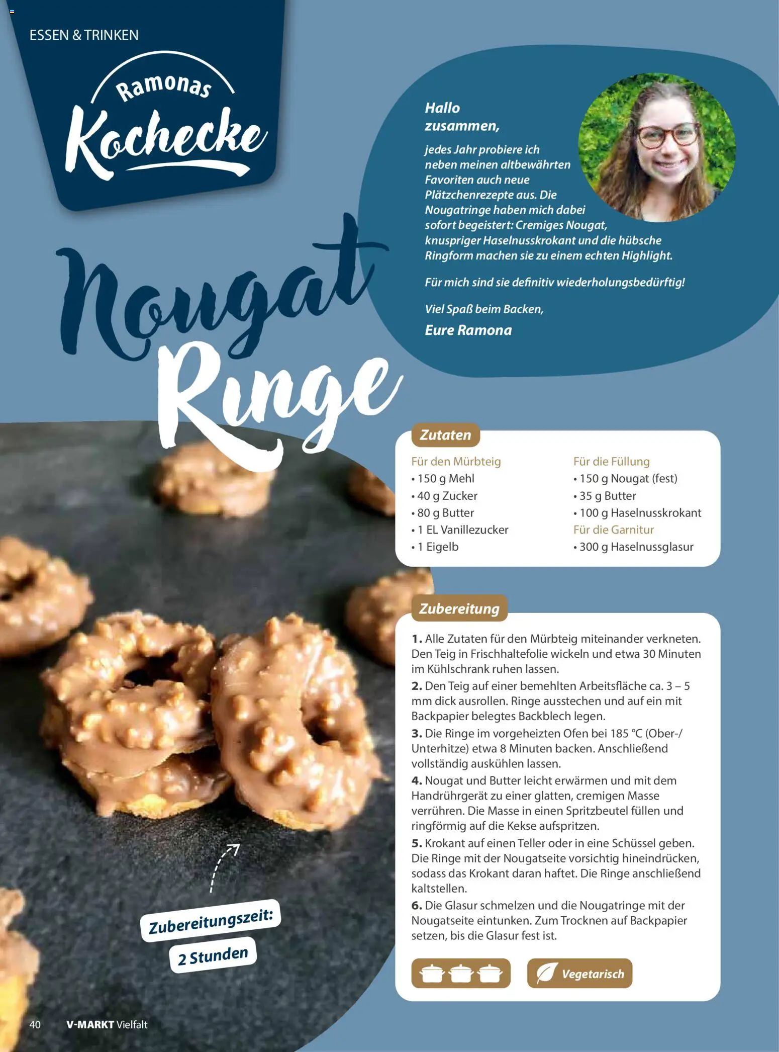 V-Markt - Vielfalt November / Dezember 2025 – gültig ab 01.11.2025 | Seite: 40 | Produkte: Ofen, Butter, Kühlschrank, Kekse