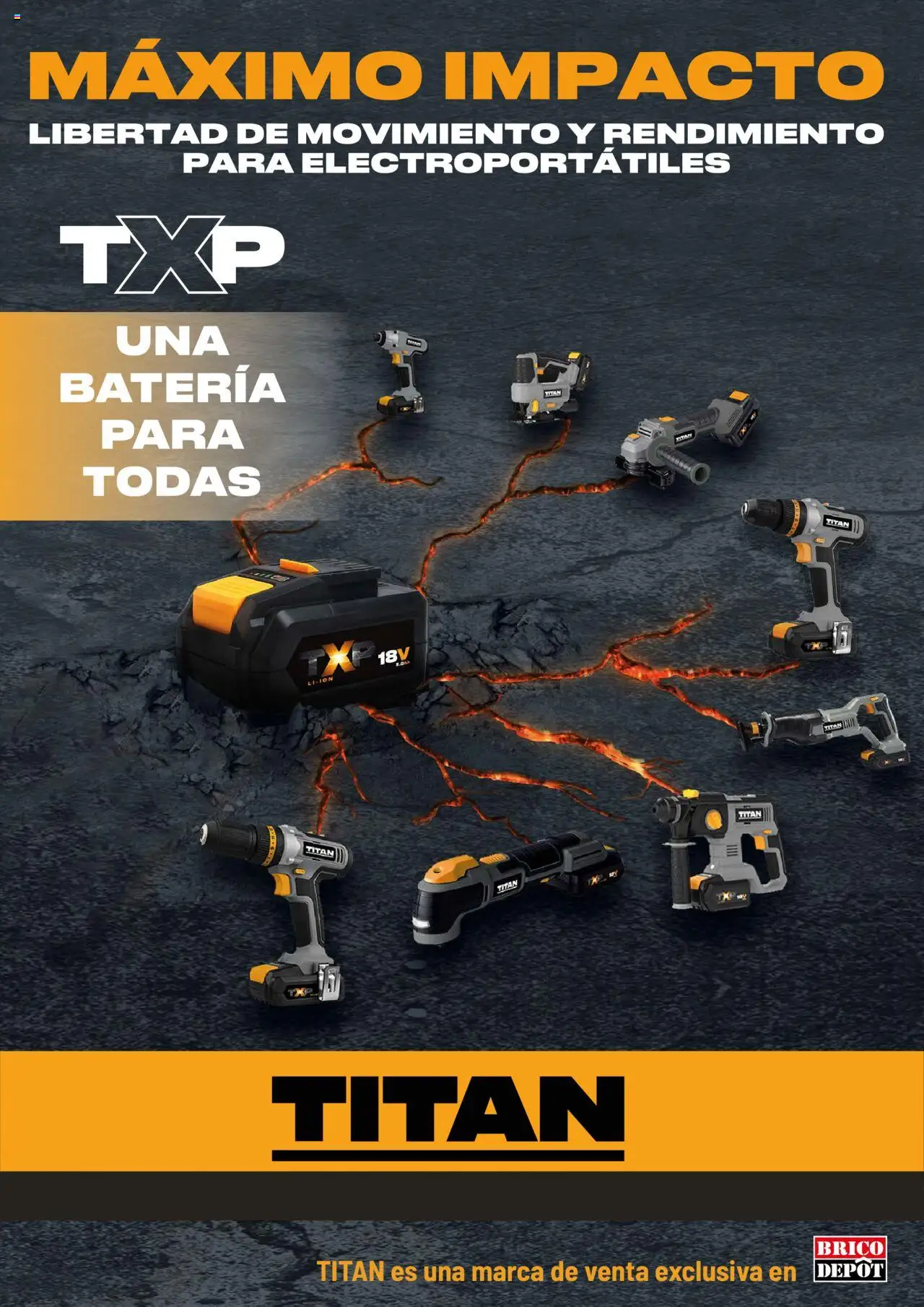 Brico Depôt folleto │ válido desde el 01.04.2025 | Página: 18 | Productos: Batería