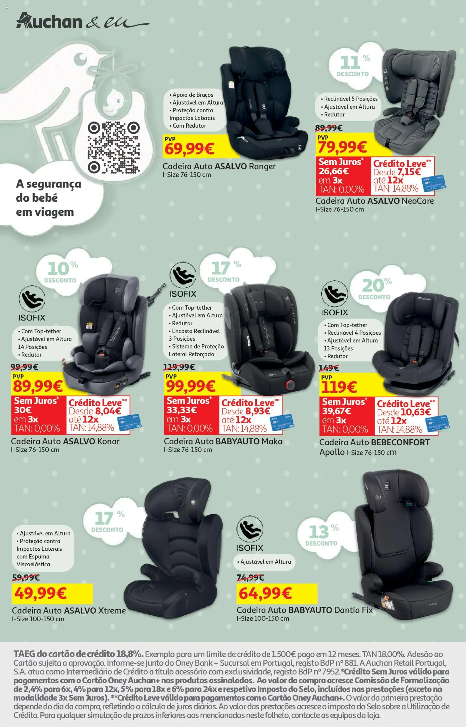 Auchan - Bebé │ válido de 13.01.2026 | Página: 8 | Produtos: Cadeira