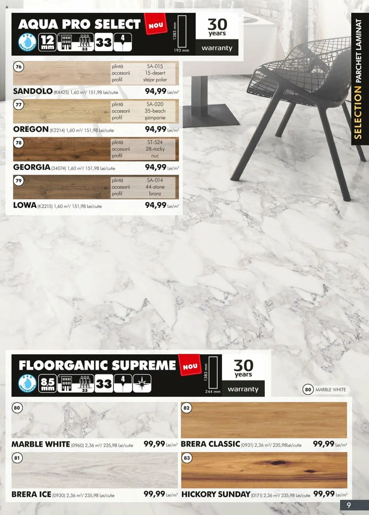 Noul catalog Diego – valabil de la 01.04.2024 | Pagină: 9 | Produse: Parchet