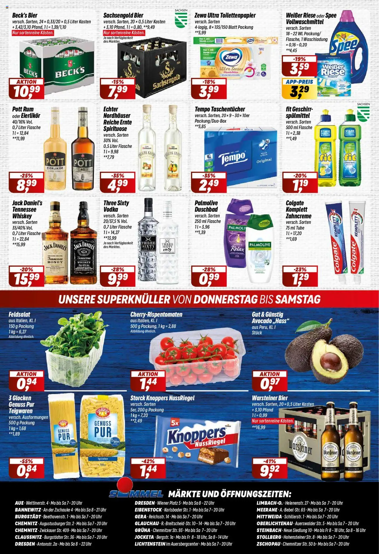 Simmel Prospekt 	 – gültig ab 13.10.2025 | Seite: 8 | Produkte: Rum, Zewa, Tempo, Knoppers