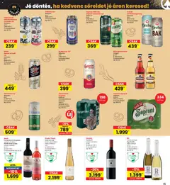 Interspar Akciós újság - amely érvényes a következő dátumtól: 19.02.2026 | Oldal: 15 | Termékek: Pezsgő, Šećer u prahu, Sör, Vörösbor