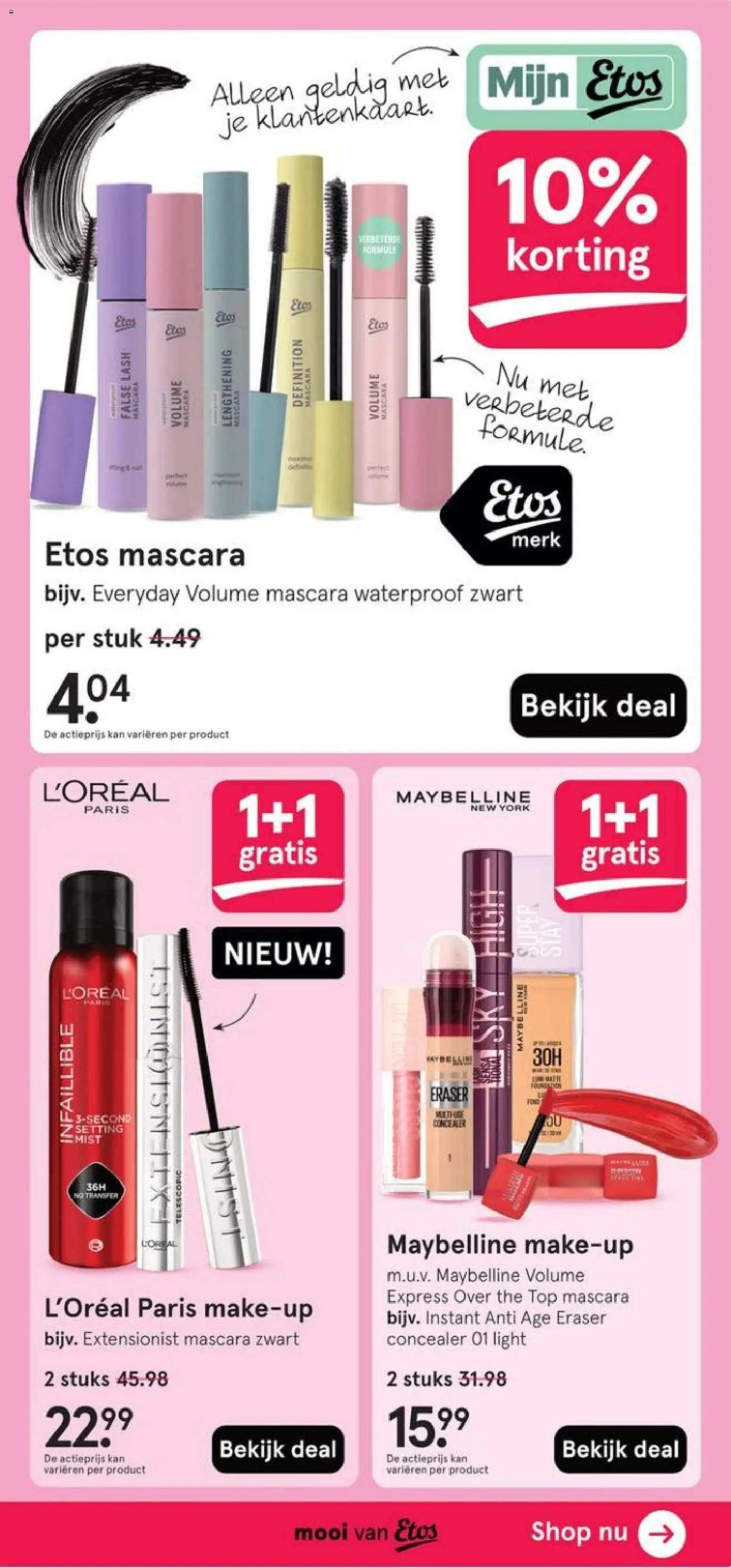 {H1} | Pagina: 13 | Producten: Kan, Concealer, Mascara