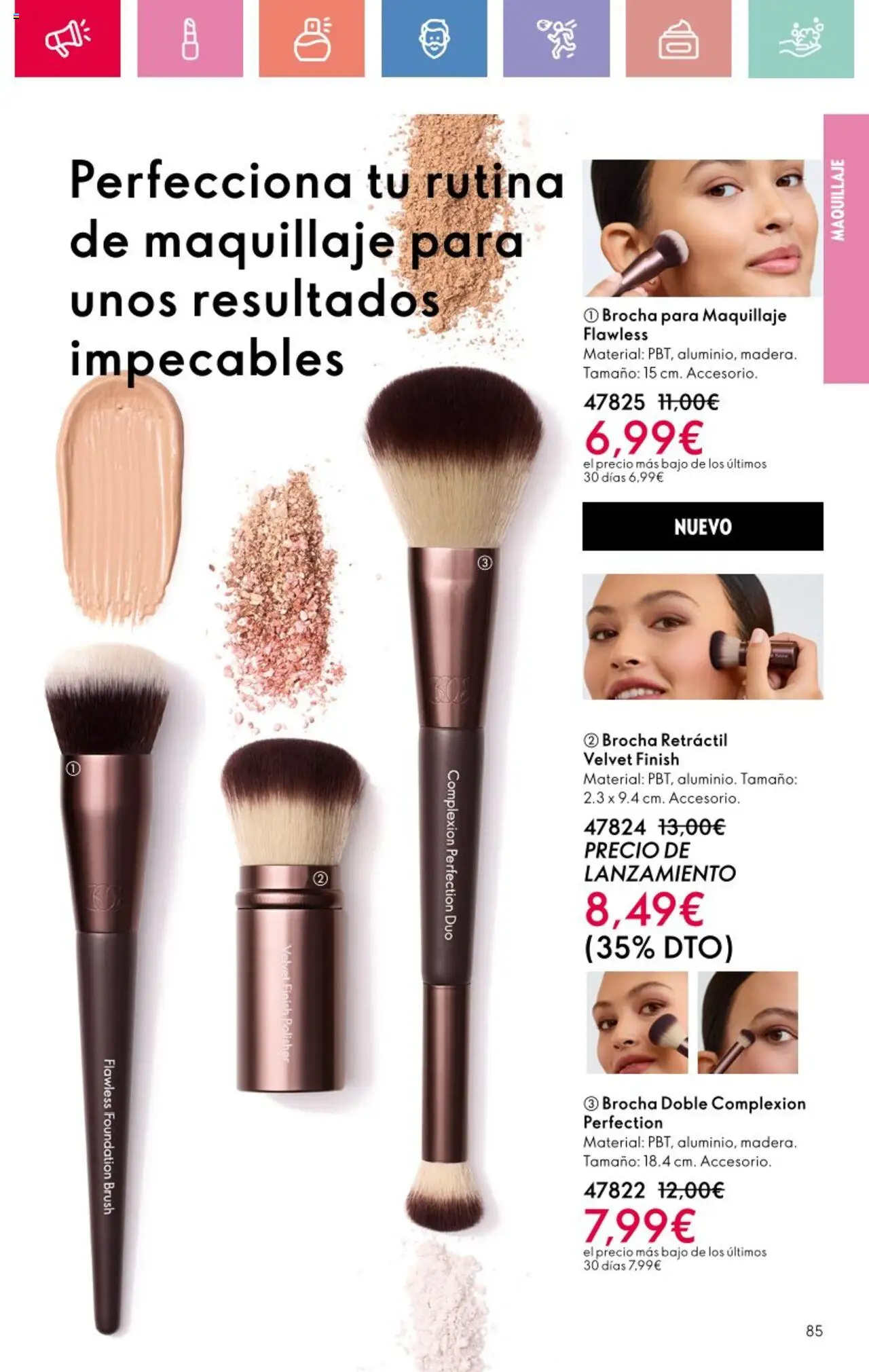 Oriflame - Catálogo Campaña 11 │ válido desde el 03.08.2025 | Página: 85 | Productos: Maquillaje, Brocha