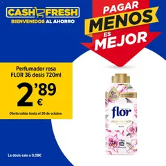 Vista previa Cash Fresh folleto válido desde el 23.10.2025 | Página: 2 | Productos: Fragancia, Ropa