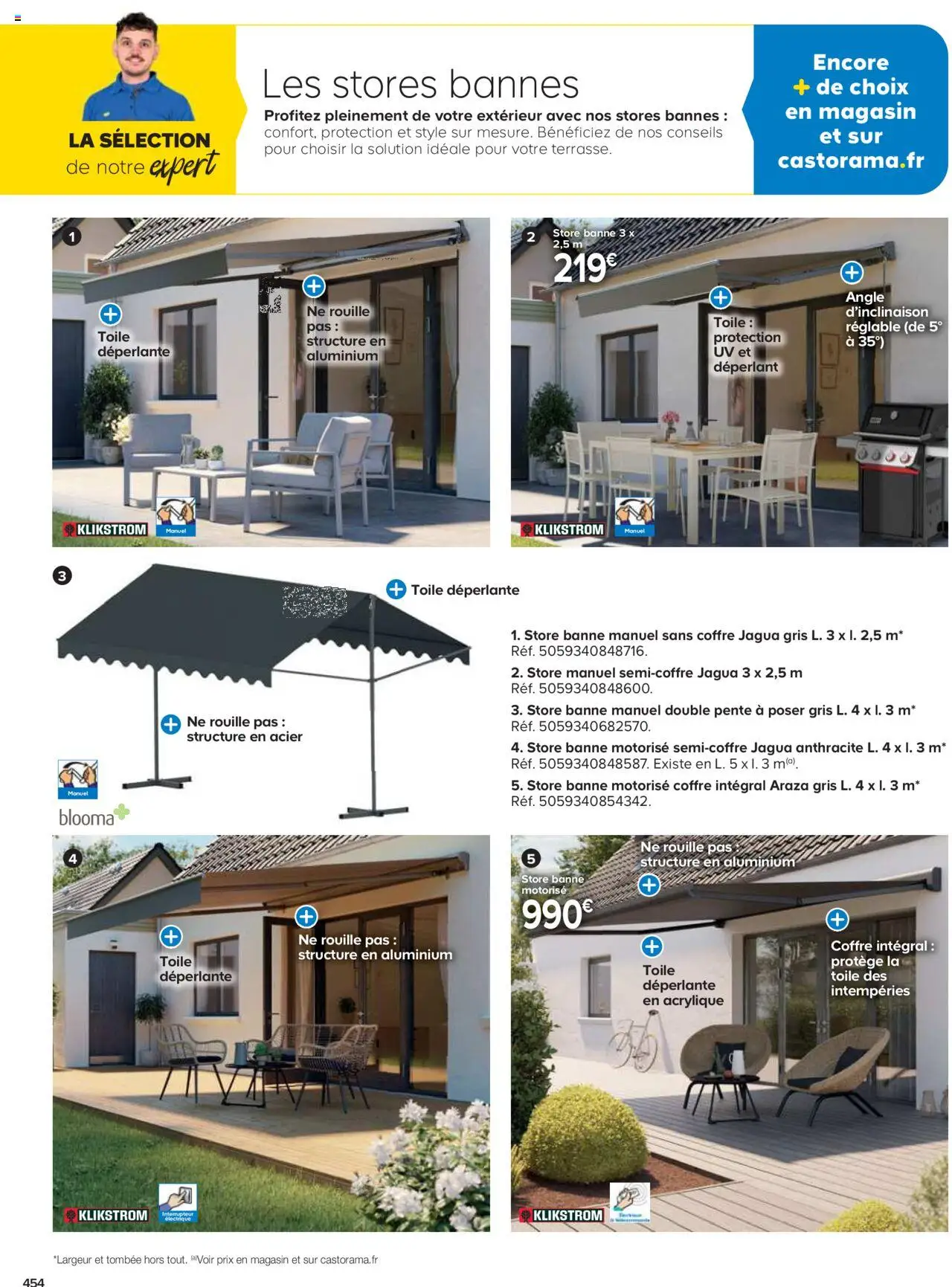 {H1} | Page: 454 | Produits: Interrupteur, Store