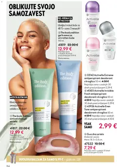 Oriflame katalog akcije – veljaven od 19.11.2025 | Stran: 154 | Izdelki: Krema, Deodorant, Antiperspirant