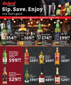 Preview of Oxford Freshmarket specials valid from 13.08.2025