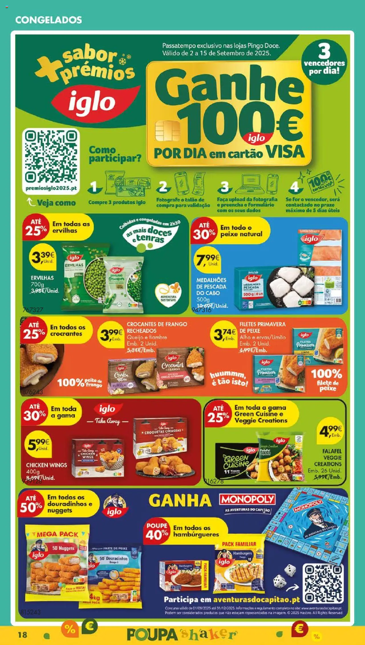 Pingo Doce folheto │ válido de 09.09.2025 | Página: 22 | Produtos: Cabo, Frango, Queijo, Peixe