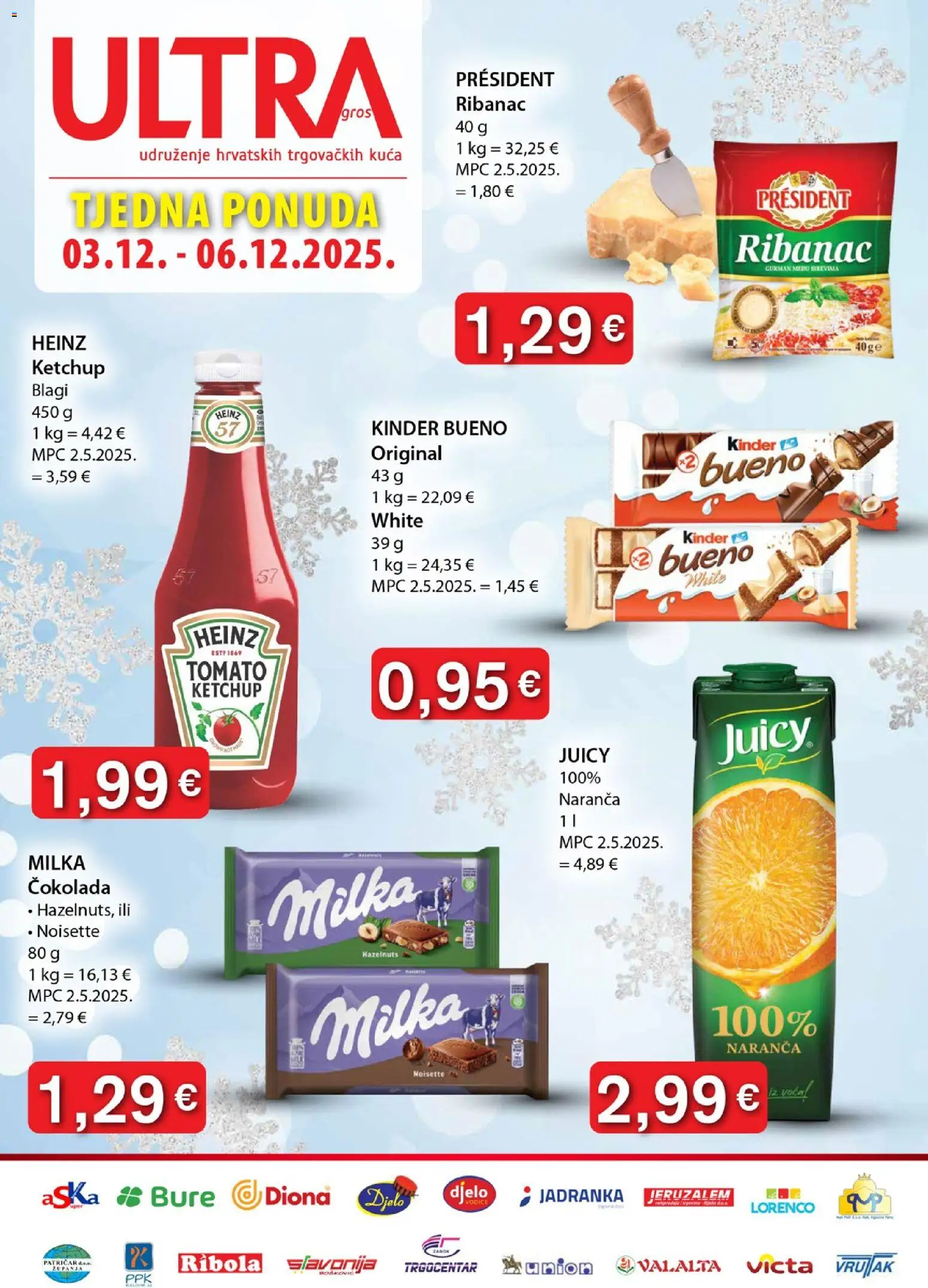 Djelo katalog | vrijedi od 03.12.2025 | Stranica: 1 | Proizvodi: Čokolada, Milka