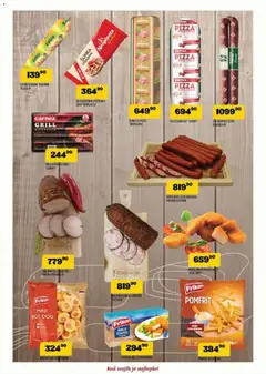 VP Dima katalog - pregled VP Dima kataloga - važi od 23.10.2025 | Strana: 5 | Proizvode: Hot dog, Šunka, Pizza šunka, Kobasica