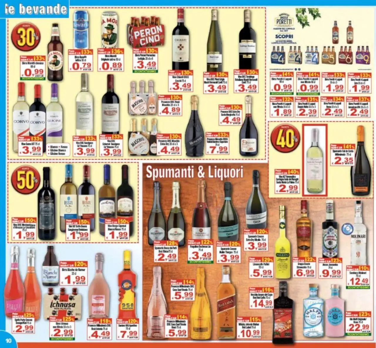 Volantino CTS del 27.08.2025 | Pagina: 10 | Prodotti: Birra, Spumante