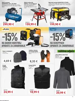 Katalog Pevex - Pregled kataloga iz trgovine Pevex, vrijedi od 08.01.2026 | Stranica: 23 | Proizvodi: Odjeća, Prsluk, Kapa, Kompresor