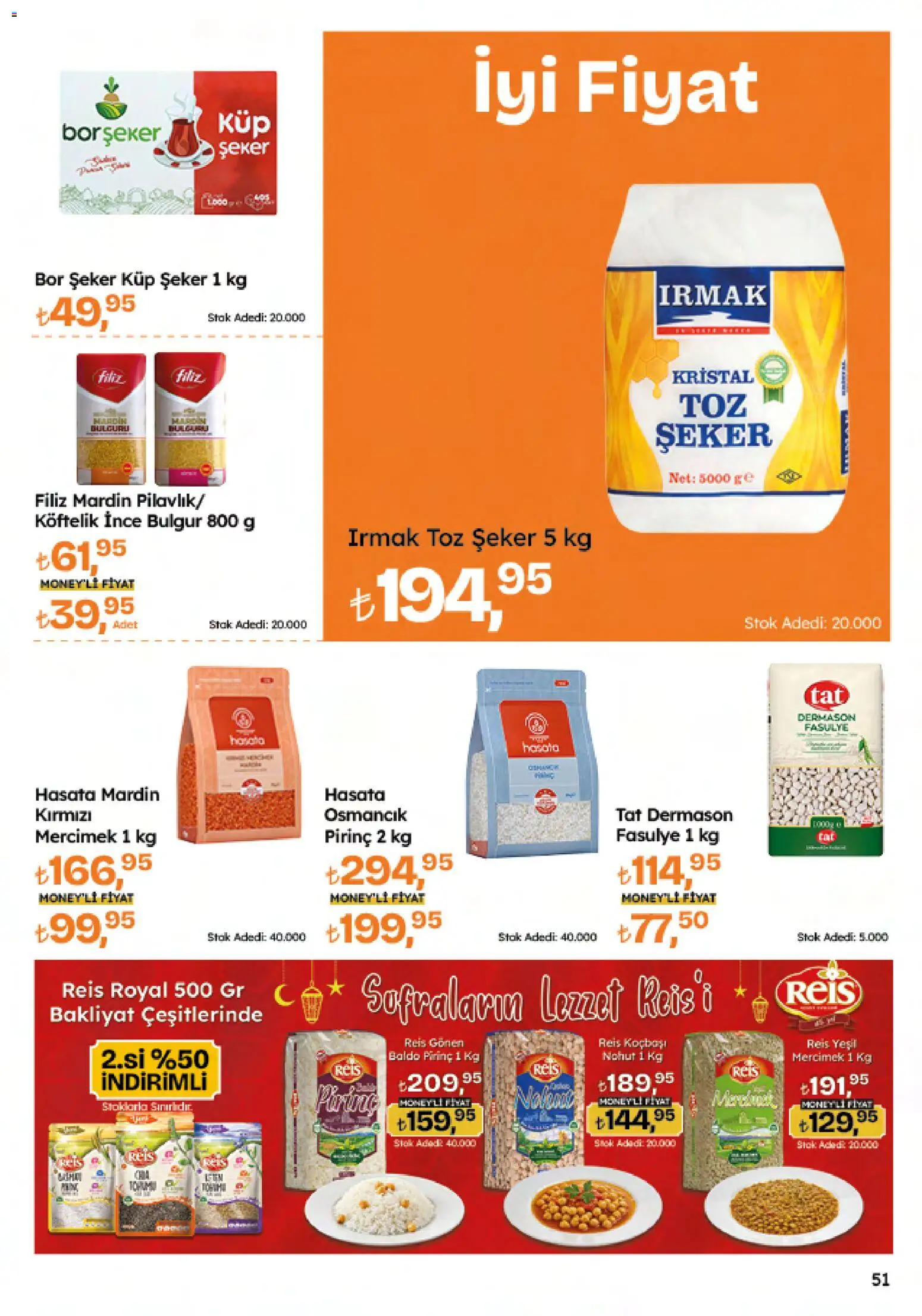 Migros Katalog - 5M Migroskop Dijital - 12.03.2026 tarihinden itibaren geçerlidir | Sayfa: 51 | Ürünler: Fasulye, Şeker, Toz şeker, Küp şeker