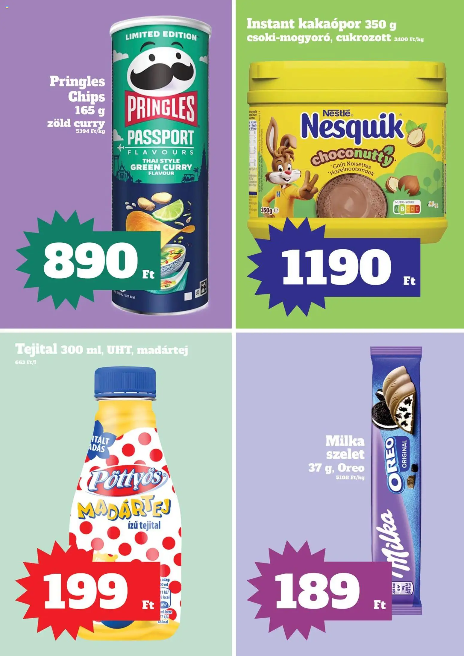 Family Diszkont akciós ujság - amely érvényes a következő dátumtól: 06.11.2025 | Oldal: 17 | Termékek: Chips, Pringles, Nesquik, Kakaópor