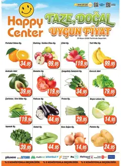 15.04.2026 tarihinden itibaren geçerli olan Happy Center kataloğu önizlemesi