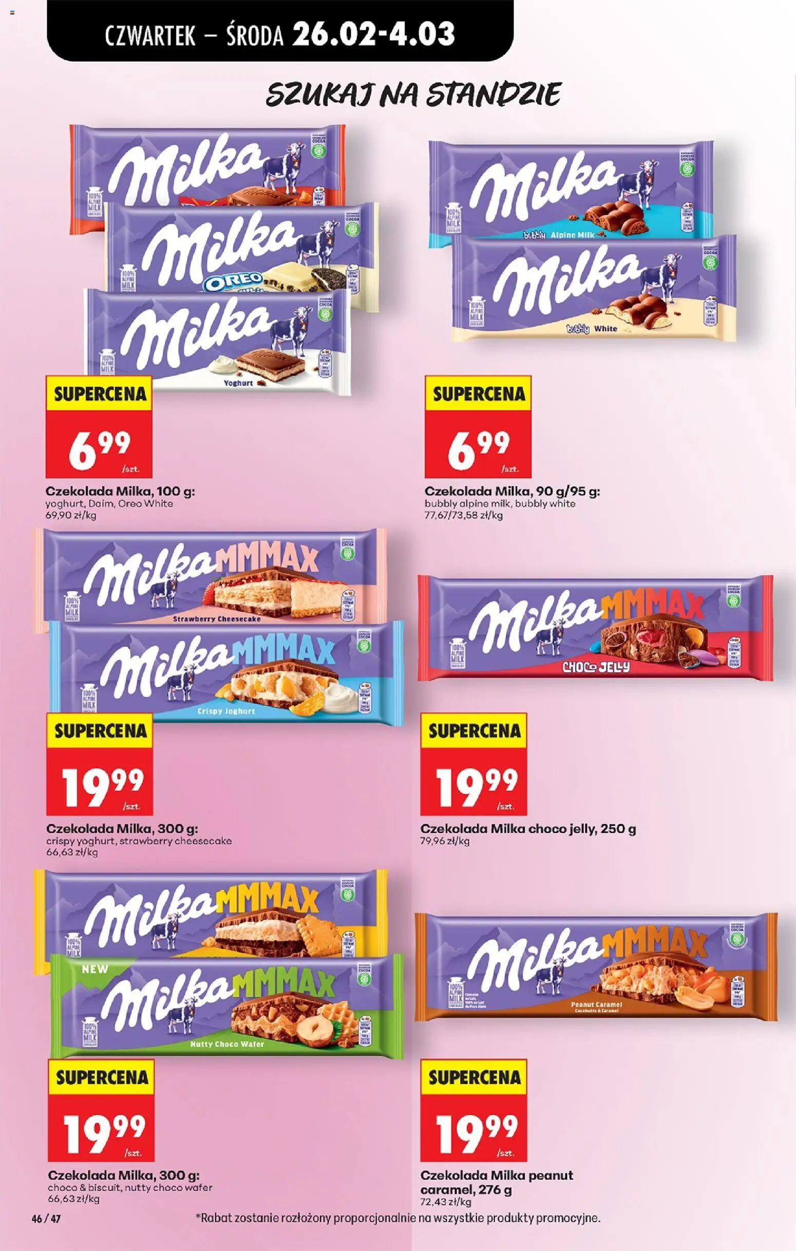 Biedronka gazetka - Oferta w tym tygodniu od 26.02.2026 | Strona: 56 | Produkty: Czekolada milka, Milka, Czekolada