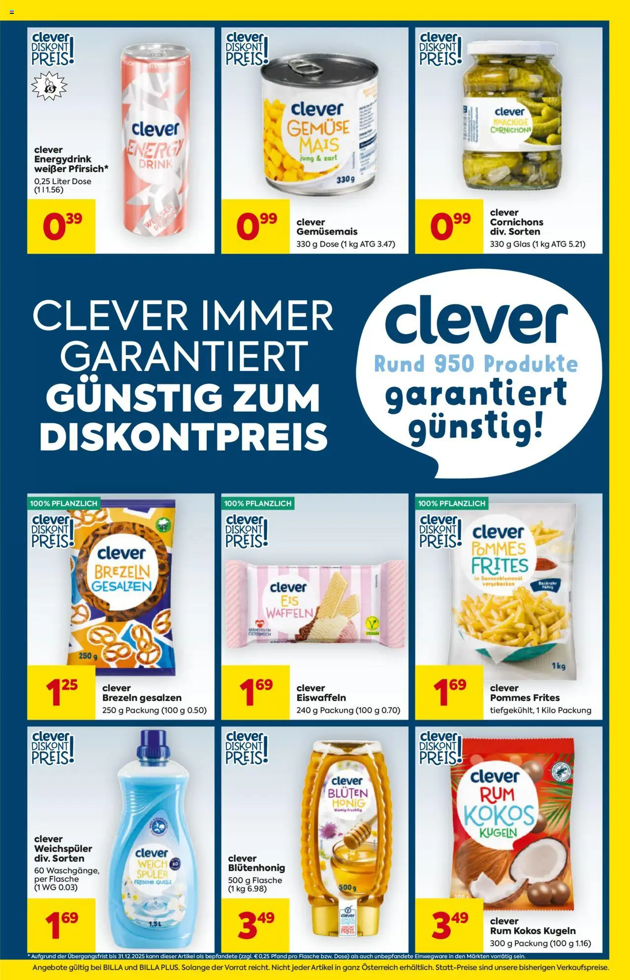 Billa AT akciós ujság - amely érvényes a következő dátumtól: 21.08.2025 | Oldal: 3 | Termékek: Rum, Vegán