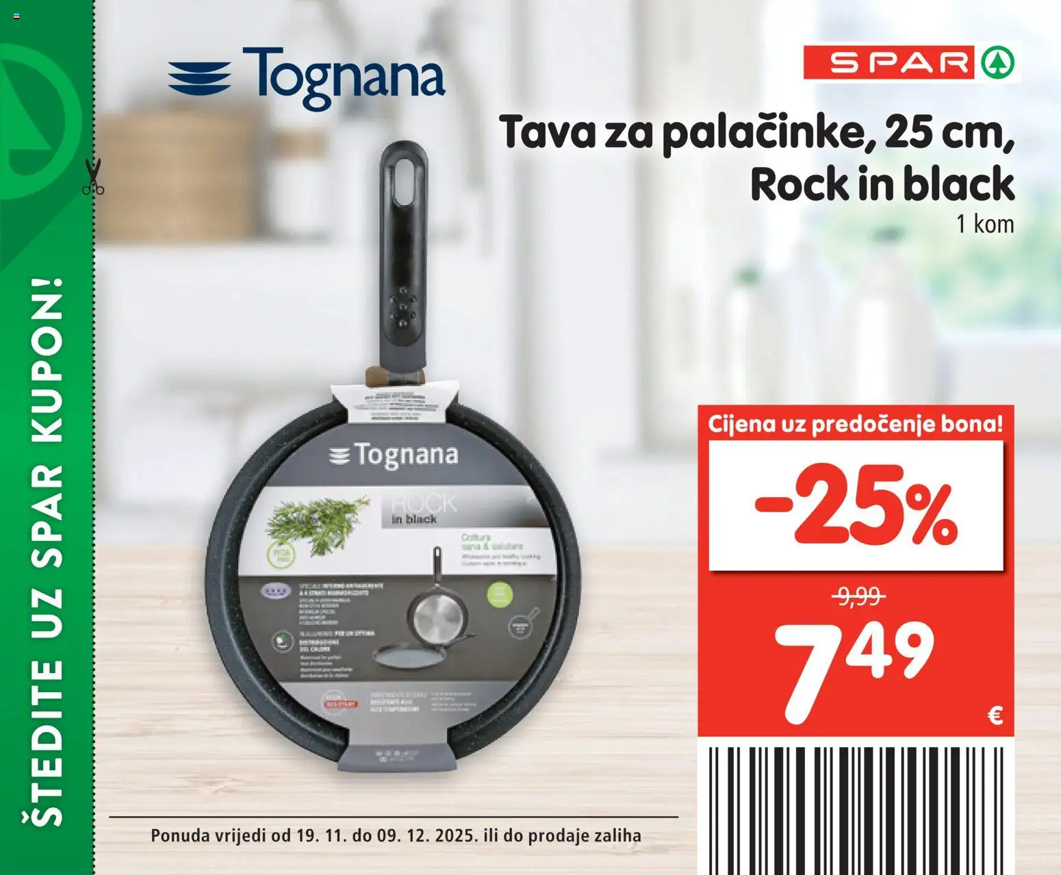 Spar katalog | vrijedi od 19.11.2025 | Stranica: 17 | Proizvodi: Tognana, Tava